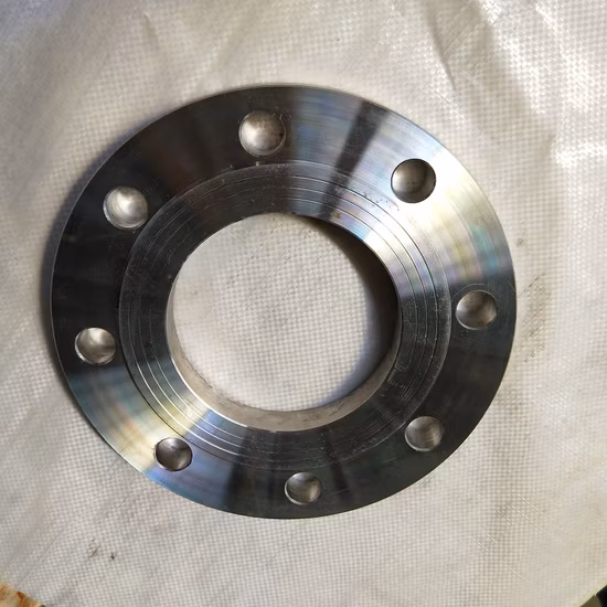 ASME B16.48/ASTM A694 F60 RF Plaque de tuyau en acier inoxydable au carbone Douille en alliage à enfiler sur le store de lunettes forgé Wn Plat fileté Soudure Col à souder Bride à enfiler